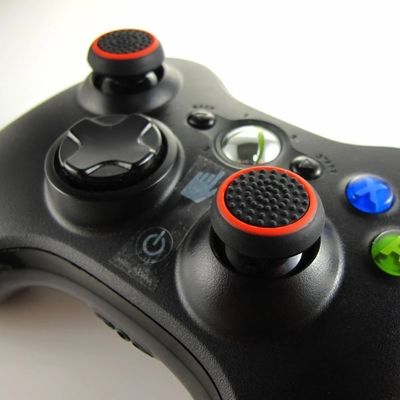 غطاء قبضة عصا سيليكون للإبهام للبيع بالجملة لجهاز PS3 PS4 XBOX ONE لملحقات وحدة تحكم PlayStation من سوني