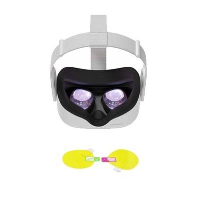 2021 بالجملة VR شاشة واقية فيلم ل Oculus Quest 2 VR سماعة خوذة المضادة للخدش عدسة حامي يغطي