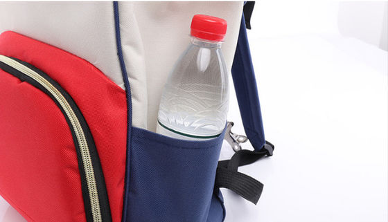 حقيبة ظهر متعددة الوظائف للحفاضات للأم سعة كبيرة مقاومة للماء