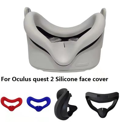 2021 جديد للوجه ، مقاوم للعرق وصحي من السيليكون قناع العين غطاء الوجه غطاء العين لملحقات Oculus Quest 2 VR