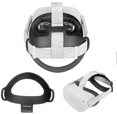 وسادة رباط رأس جديدة من البولي يوريثان 2021 لسماعات Oculus Quest 2 VR قابلة للإزالة وحزام رأس احترافي وسادة ملحقات زجاجية من VR