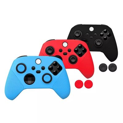 2021 الجملة الجديدة سيليكون حالة وقائية المضادة للانزلاق غطاء مقبض قذيفة تحكم الجلد ل Xbox Series X S Game Accessories