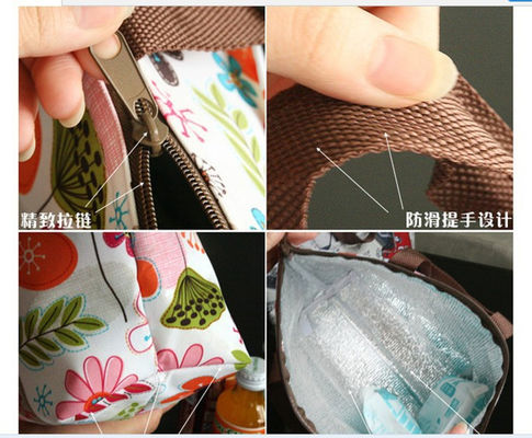 اللياقة البدنية في الهواء الطلق بالجملة المحمولة تسليم الأغذية المعزولة حقيبة الغداء برودة