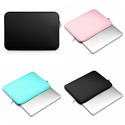 جراب كمبيوتر محمول ناعم مقاس 11-15.6 بوصة حافظة كمبيوتر لوحي غطاء حقيبة لجهاز Macbook Air Pro Pouch غطاء جلدي لهاتف Huawei MateBook HP Dell
