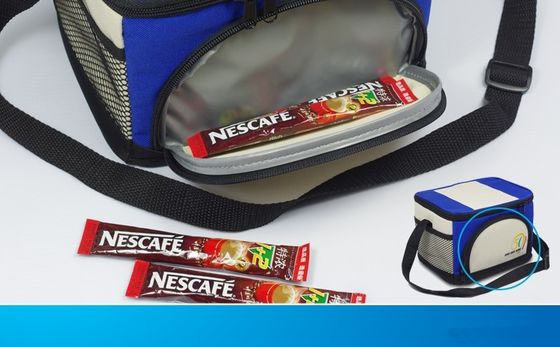 OEM توصيل الطعام معزول حمل حقيبة الغداء حقيبة السفر برودة 600d الحفاظ على الحرارة