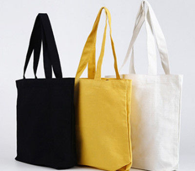 الأمازون الساخنة ببساطة تصميم حقيبة حمل من القطن الطبيعي خفيفة الوزن قابلة لإعادة الاستخدام أكياس قماش تسوق البقالة مناسبة DIY ، هدية