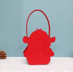 طباعة شعار مطبوع حقيبة شاطئ فيلت حقيبة غير منسوجة هدايا عيد الميلاد للأطفال