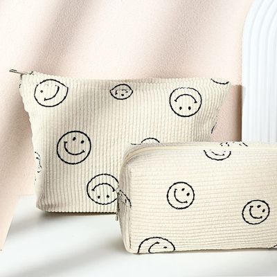 حقيبة مكياج مقاومة للصدمات كبيرة الجودة حقيبة مستحضرات التجميل سعة قماش السفر أدوات الزينة منظم حقيبة ماكياج لطيف