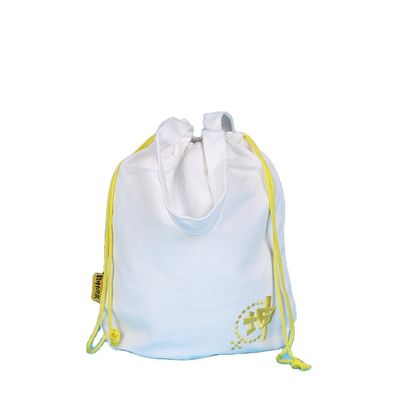 حقائب حمل قطنية قابلة لإعادة الاستخدام مع طباعة نقل الحرارة وسحاب بلون التباين