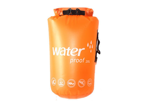 حقيبة ظهر Canoe 10L 20L PVC للماء الجاف حقيبة الظهر المنتجات في الهواء الطلق للتخييم