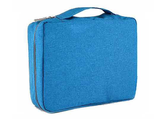 طوي منظم أدوات الزينة الشخصية OEM حقيبة ، شنق حقيبة ملحقات السفر